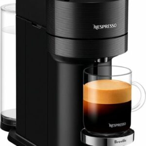 Nespresso - Vertuo Next Premium by Breville with Aeroccino3 - Classic Black