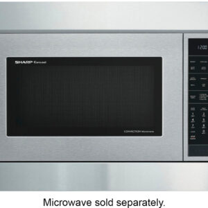 Sharp - 27-In. Flush Mount Built-In Trim Kit for Microwave Oven