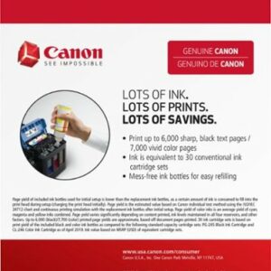 Canon - GI-290 3-Pack Ink Bottles - Cyan/Magenta/Yellow