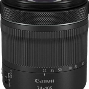 Canon - RF24-105mm F4-7.1 IS STM Standard Zoom Lens for EOS R-Series Cameras - Black