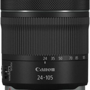 Canon - RF24-105mm F4-7.1 IS STM Standard Zoom Lens for EOS R-Series Cameras - Black