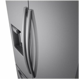 Samsung - 28 cu. ft. French Door Refrigerator with External Water & Ice Dispenser - Stainless Steel