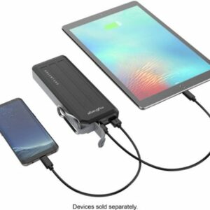 myCharge - Adventure H2O Turbo 20,100 mAh Portable Charger for Most USB Enabled Devices - Gray