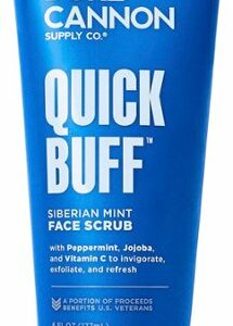 Duke Cannon - Quick Buff Siberian Mint Face Scrub - Blue