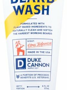 Duke Cannon - Best Damn Beard Wash - White