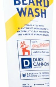 Duke Cannon - Best Damn Beard Wash - White