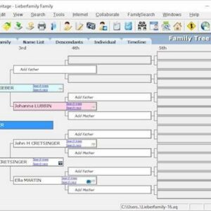 Individual Software - Family Tree Heritage Gold 16 - Windows [Digital]