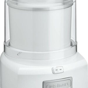 Cuisinart - 1.5-Quart Ice Cream and Sorbet Maker - White