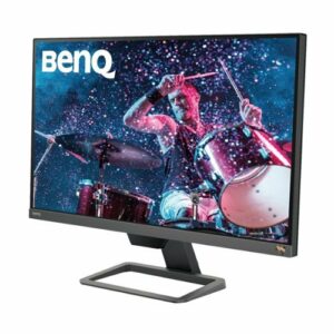 BenQ - EW2780Q 27" IPS LED QHD 60Hz Entertainment Monitor with HDR, Integrated Speakers (HDMI/DP) - Black/Metallic Gray