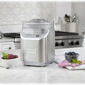 Cuisinart - Cool Creations 2-Quart Ice Cream Maker - Brushed Chrome