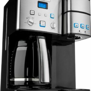 Cuisinart - Coffee Center 12-Cup Coffee Maker with Water Filtration - Black/Stainless Steel