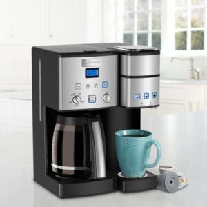 Cuisinart - Coffee Center 12-Cup Coffee Maker with Water Filtration - Black/Stainless Steel