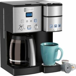 Cuisinart - Coffee Center 12-Cup Coffee Maker with Water Filtration - Black/Stainless Steel