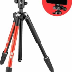 JOBY - RangePod Tripod for Camera and Vlogging - Red