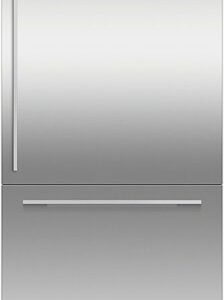 Fisher & Paykel - 36 in. x 80 in. Bottom Mount Right Hinge Door Panel (Handles not Included) - Stainless Steel