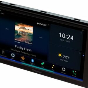 Pioneer - 9" Amazon Alexa and Android Auto™/Apple CarPlay® Bluetooth® Modular Multimedia Receiver - Black