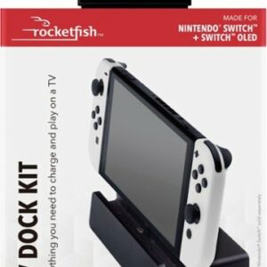 Rocketfish™ - TV Dock Kit For Nintendo Switch & Switch OLED - Black