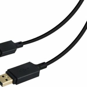 Rocketfish™ - Extra Long 9' Play + Charge Cable For PlayStation 4 - Black