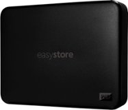 WD - Easystore 4TB External USB 3.0 Portable Hard Drive - Black