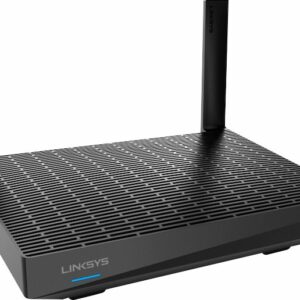 Linksys - Max-Stream AX1800 Dual-Band Mesh Wi-Fi 6 Router - Black