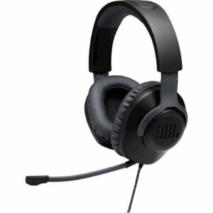 JBL - Quantum 100 Surround Sound Gaming Headset for PC, PS4, Xbox One, Nintendo Switch, and Mobile Devices - Black