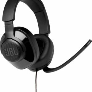 JBL - Quantum 300 Wired Stereo Gaming Headset for PC, PS4, Xbox One, Nintendo Switch and Mobile Devices - Black