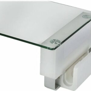 Mount-It! - Monitor Stand with USB - White