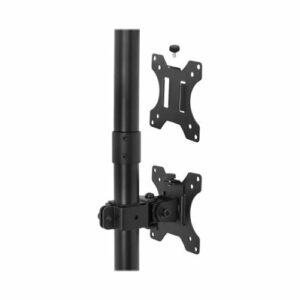 Mount-It! - TV Desk Mount for Most Flat-Panel TVs Up to 32" - Black