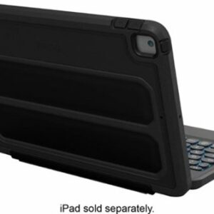 ZAGG - Rugged Book Keyboard & Case for Apple iPad 10.2” (7th, 8th, 9th Gen) and iPad Air 10.5" (3rd Gen) - Black