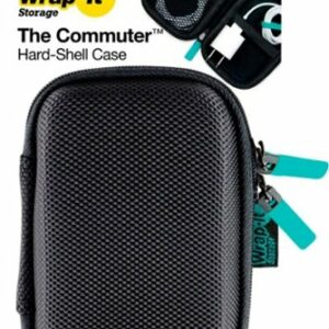 Wrap-It Storage - The Commuter Hard-Shell Storage Case - Black