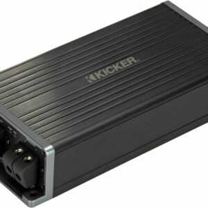 KICKER - KEY 500W Mono Amplifier with Variable Crossovers - Black