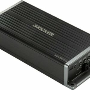 KICKER - KEY 500W Mono Amplifier with Variable Crossovers - Black