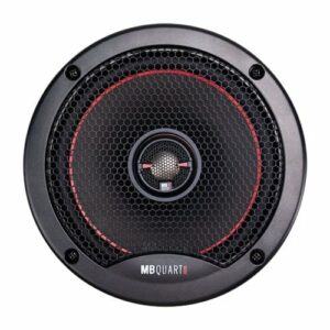 MB Quart - REFERENCE 6-1/2" 2-Way Car Speakers with Craft Pulp Cones (Pair) - Black