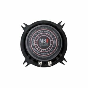 MB Quart - 6.5" 3-Way Car Speakers with Aerated Paper Cones (Pair) - Black