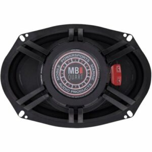 MB Quart - REFERENCE 6" x 9" 2-Way Car Speakers with Craft Pulp Cones (Pair) - Black