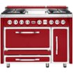 Viking - Tuscany 6.2 Cu. Ft. Freestanding Double Oven Dual Fuel True Convection Range - San Marzano Red