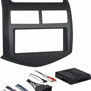 Metra - Dash Kit for Select 2012-2016 Chevrolet Sonic DIN DDIN - Gray