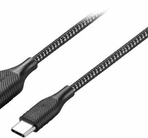 Insignia™ - 4' USB-A to USB-C Charge-and-Sync Cable - Charcoal