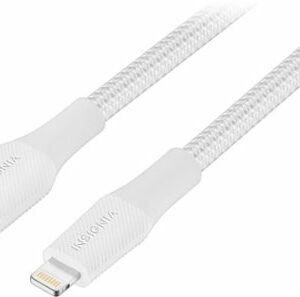 Insignia™ - 10' Lightning to USB Charge-and-Sync Cable (2 pack) - Moon Gray