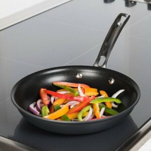 Viking - Hard Anodized 8" Nonstick Fry Pan - Black/Gray/Silver