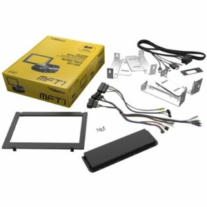 Maestro - Dash Kit for Select 2011-2023 Ford F-150 Mustang F-250/350/450/550 Ranger Escape DIN DDIN - Black