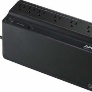 APC - Back-UPS 650VA, 120V,1 USB Charging Port, Retail - Black