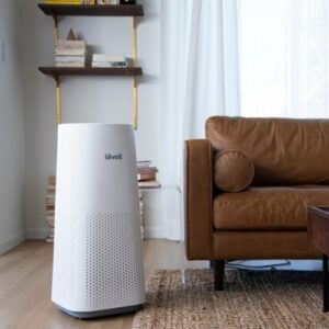 Levoit - Airzone 710 Sq. Ft True HEPA Air Purifier - White