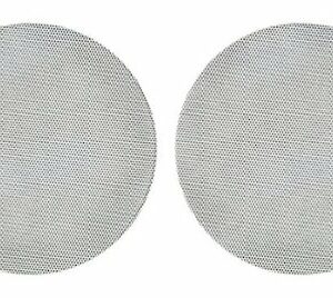 Sonance - GRILLE PS-C63/P63 WHITE - Professional Series 6" Round Replacement Grille for Select Speakers (2-Pack) - Paintable White