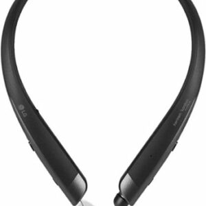 LG - Geek Squad Certified Refurbished TONE PLATINUM+ Bluetooth Headset - Black