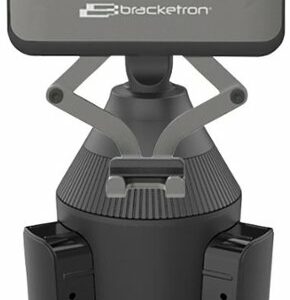 Bracketron - AutoGrip Cup Holder Mount for Most Cell Phones - Black