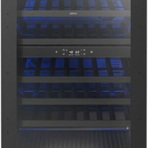 Zephyr - Presrv 24 in. 45-Bottle Dual Zone Panel-Ready Wine Cooler