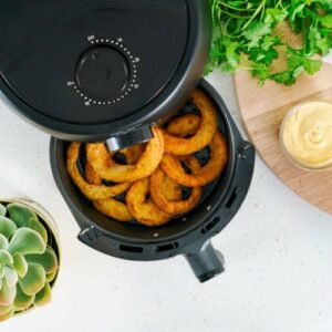 Bella Pro Series - 2-qt. Manual Air Fryer - Matte Black