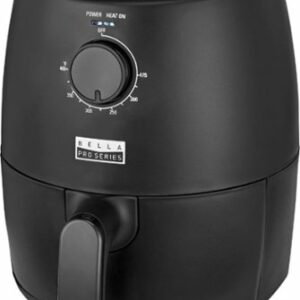 Bella Pro Series - 2-qt. Manual Air Fryer - Matte Black