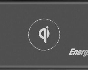 Energizer - Ultimate Lithium 10,000mAh 20W Qi Wireless Portable Charger/Power Bank QC 3.0 & PD 3.0 for Apple, Android, USB Devices - Black